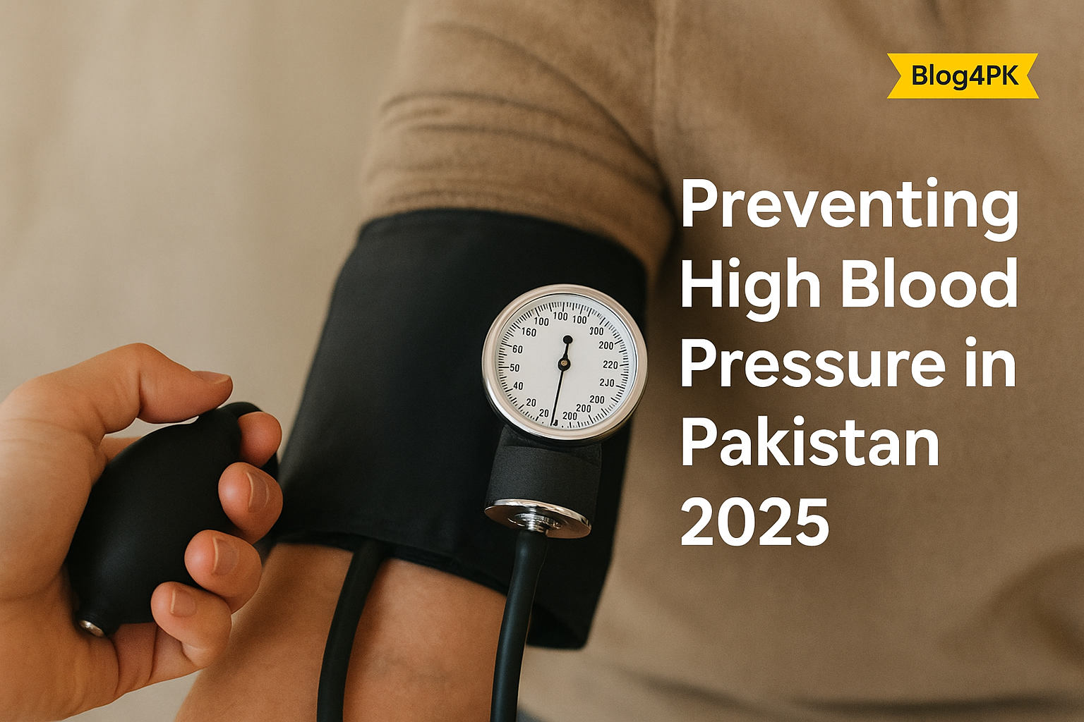 Preventing High Blood Pressure in Pakistan 2025